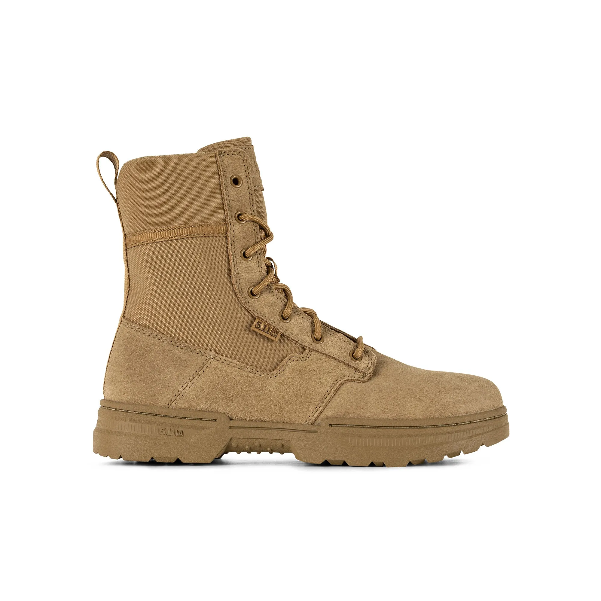 12464-120 BOTA TACTICA SPEED 4.0 8 AIRD CON CIERRE COYOTE MARCA 5.11 TACTICAL