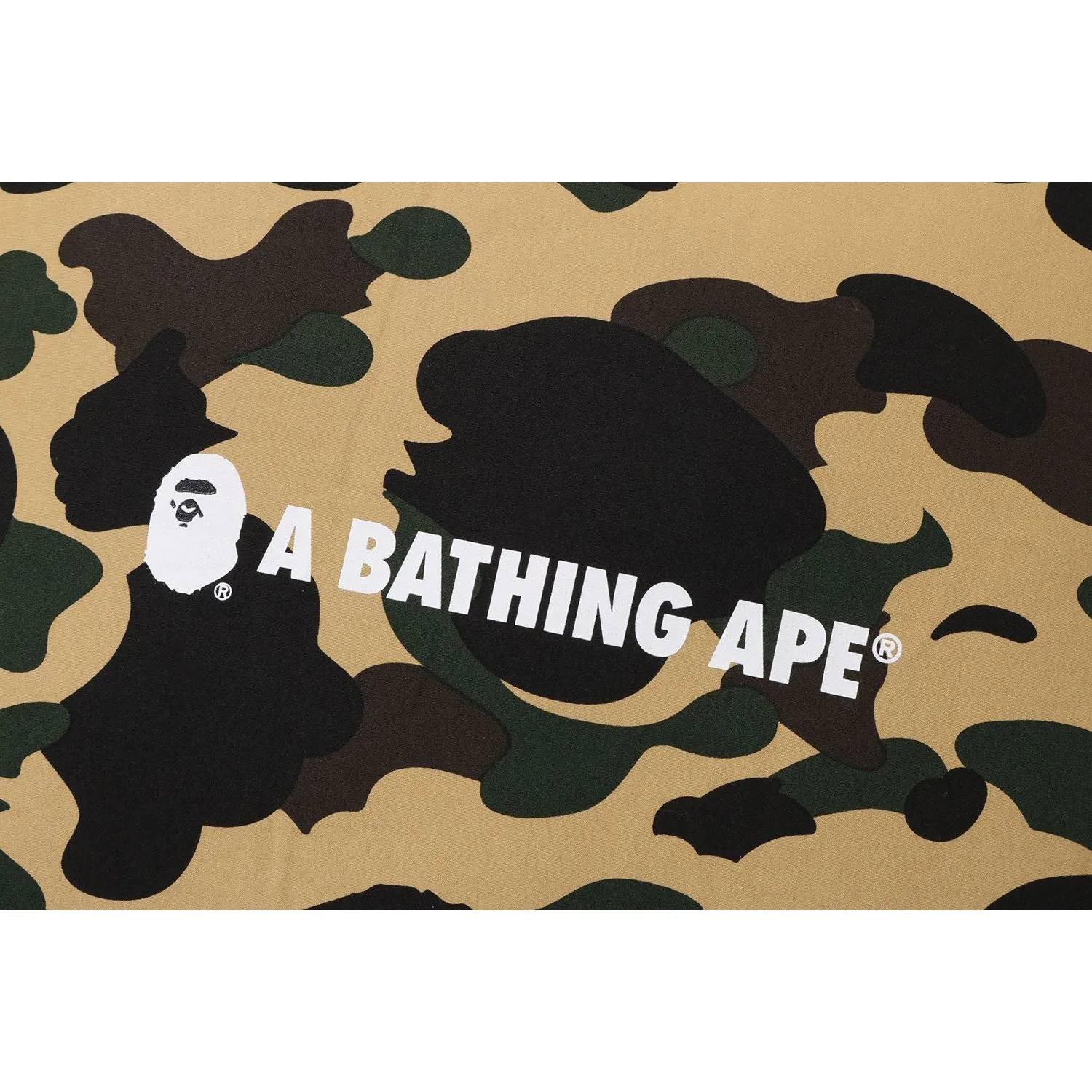 1ST CAMO A BATHING APE SQUARE CUSHION