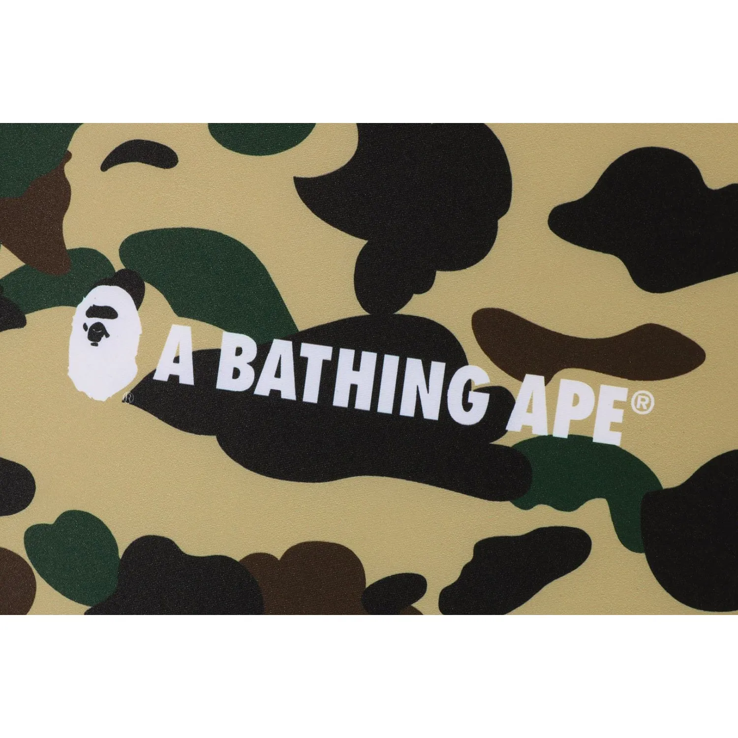 1ST CAMO A BATHING APE SQUARE FLUFFY BEADS CUSHION