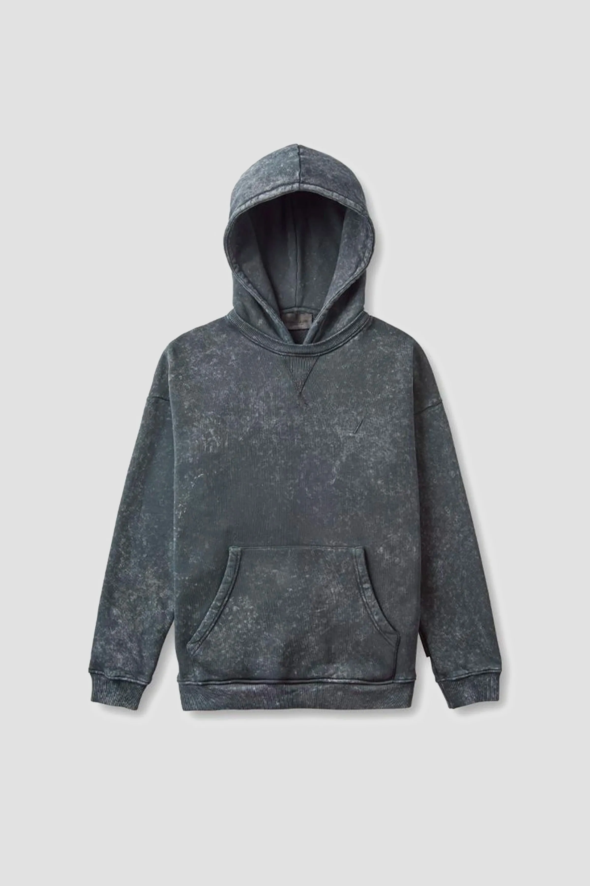 530 Washed Black Hoodie