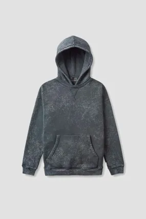 530 Washed Black Hoodie