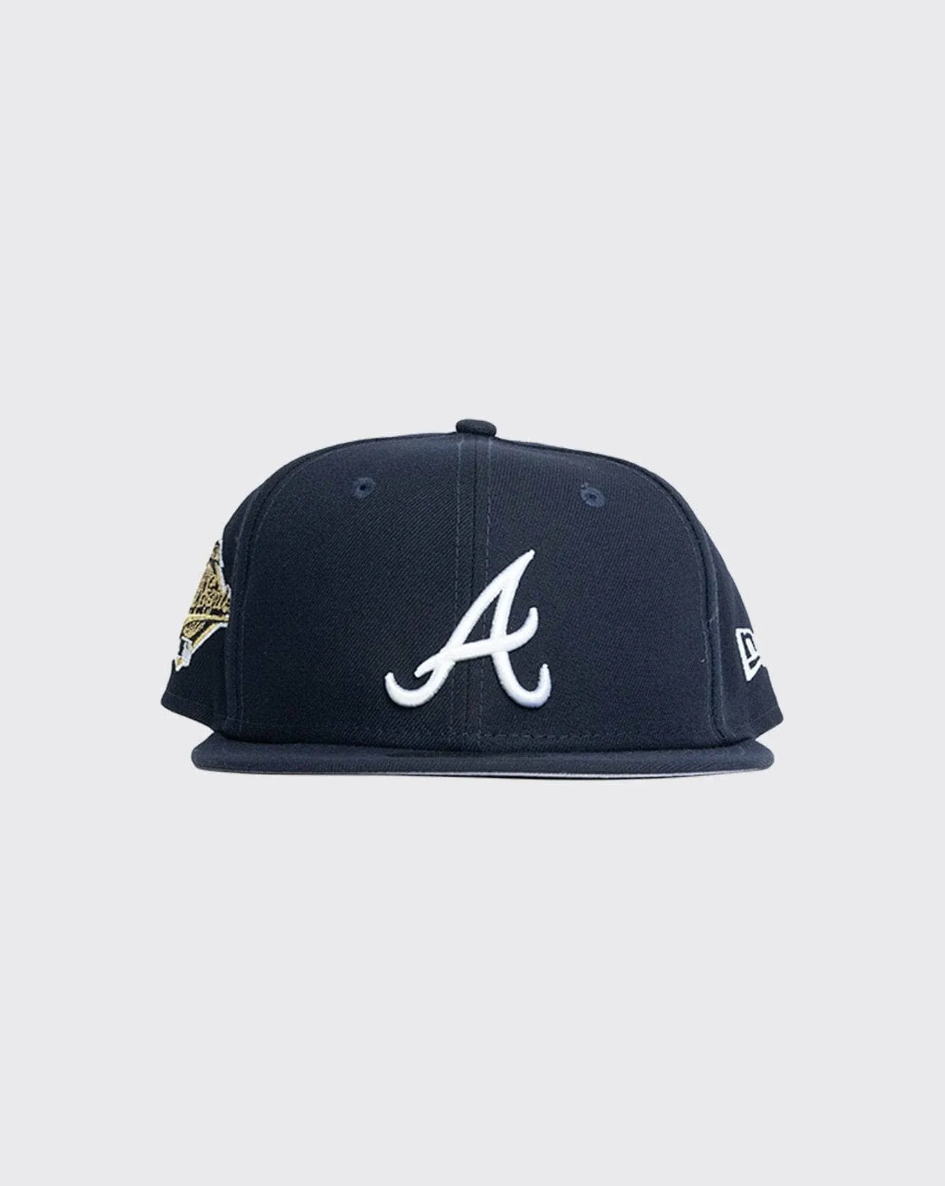 5950 Atlanta Braves side patch fitted cap by New Era - 60188224R