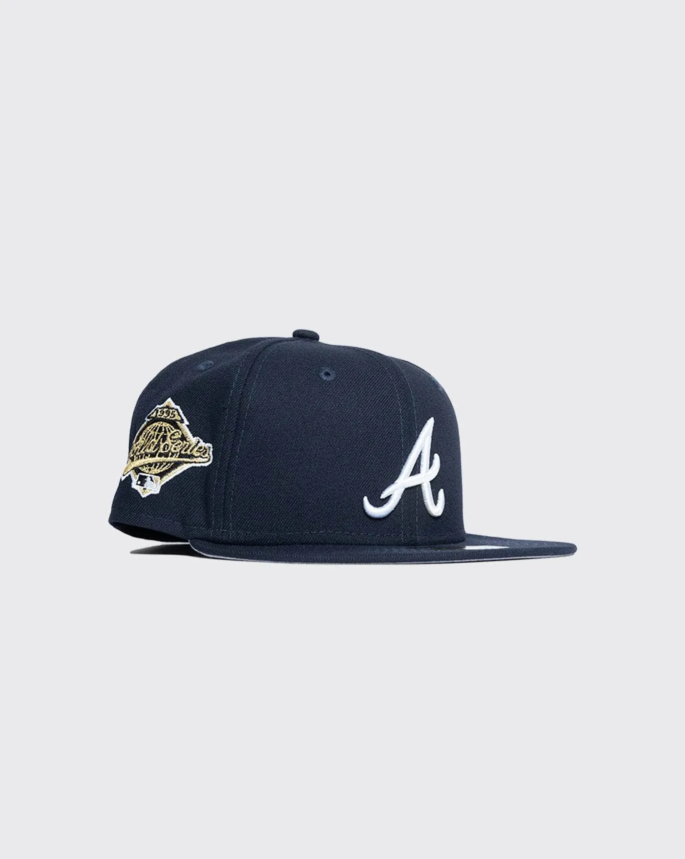 5950 Atlanta Braves side patch fitted cap by New Era - 60188224R