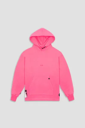 '88 RAVERS HOODIE - WASHED ACID PINK