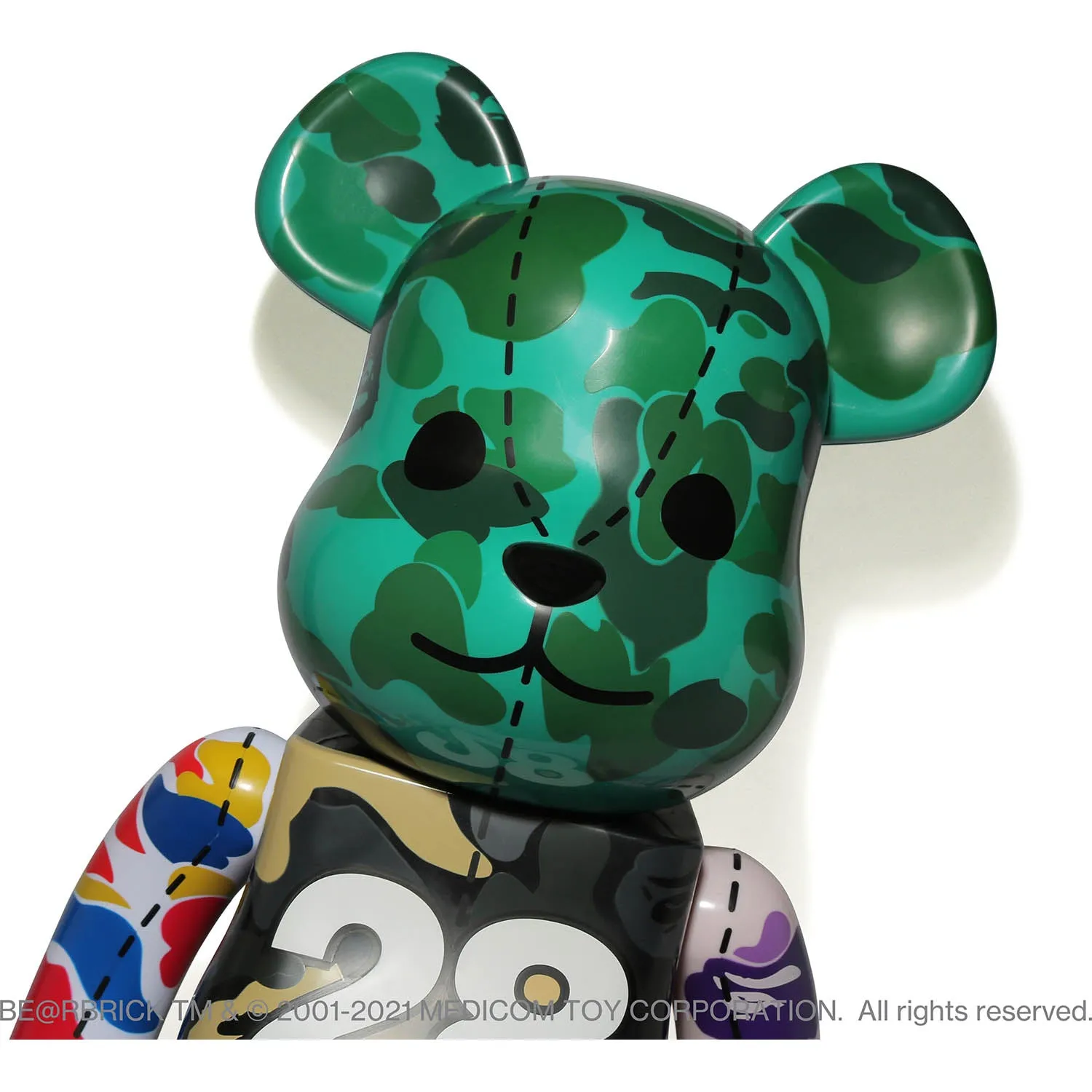 A BATHING APE 28TH ANNIVERSARY BE@RBRICK 1000%