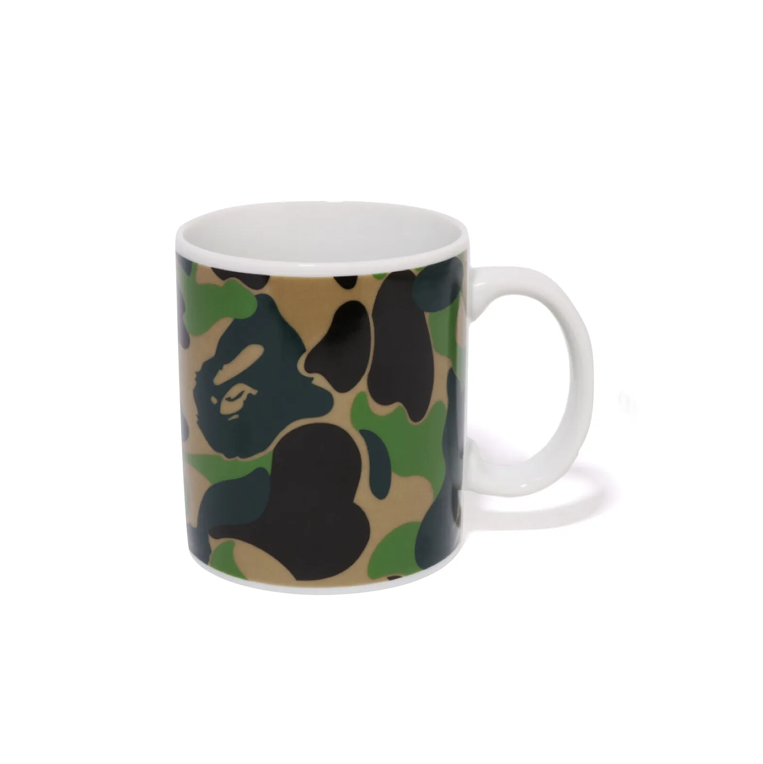 A BATHING APE ABC CAMO MUG  - GREEN