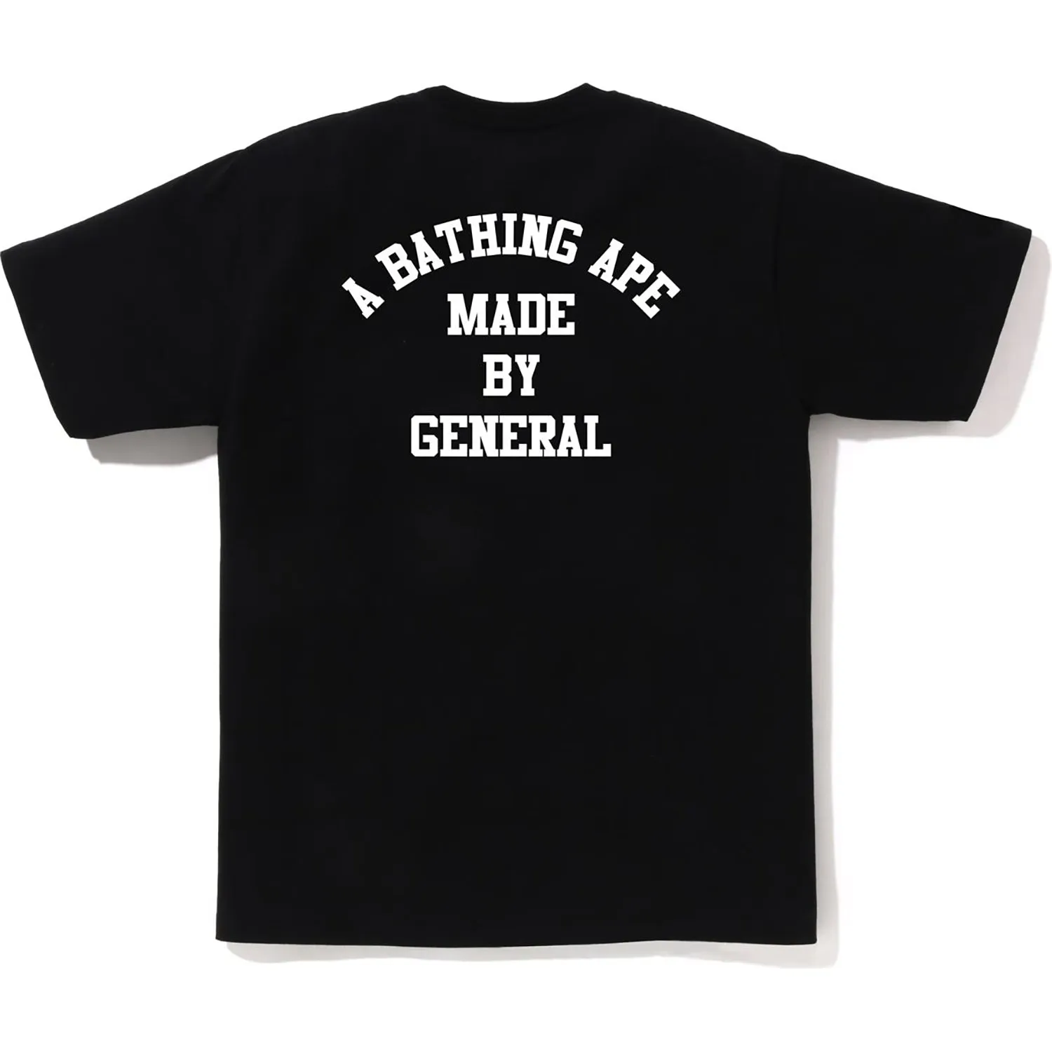 A BATHING APE LETTERED TEE MENS