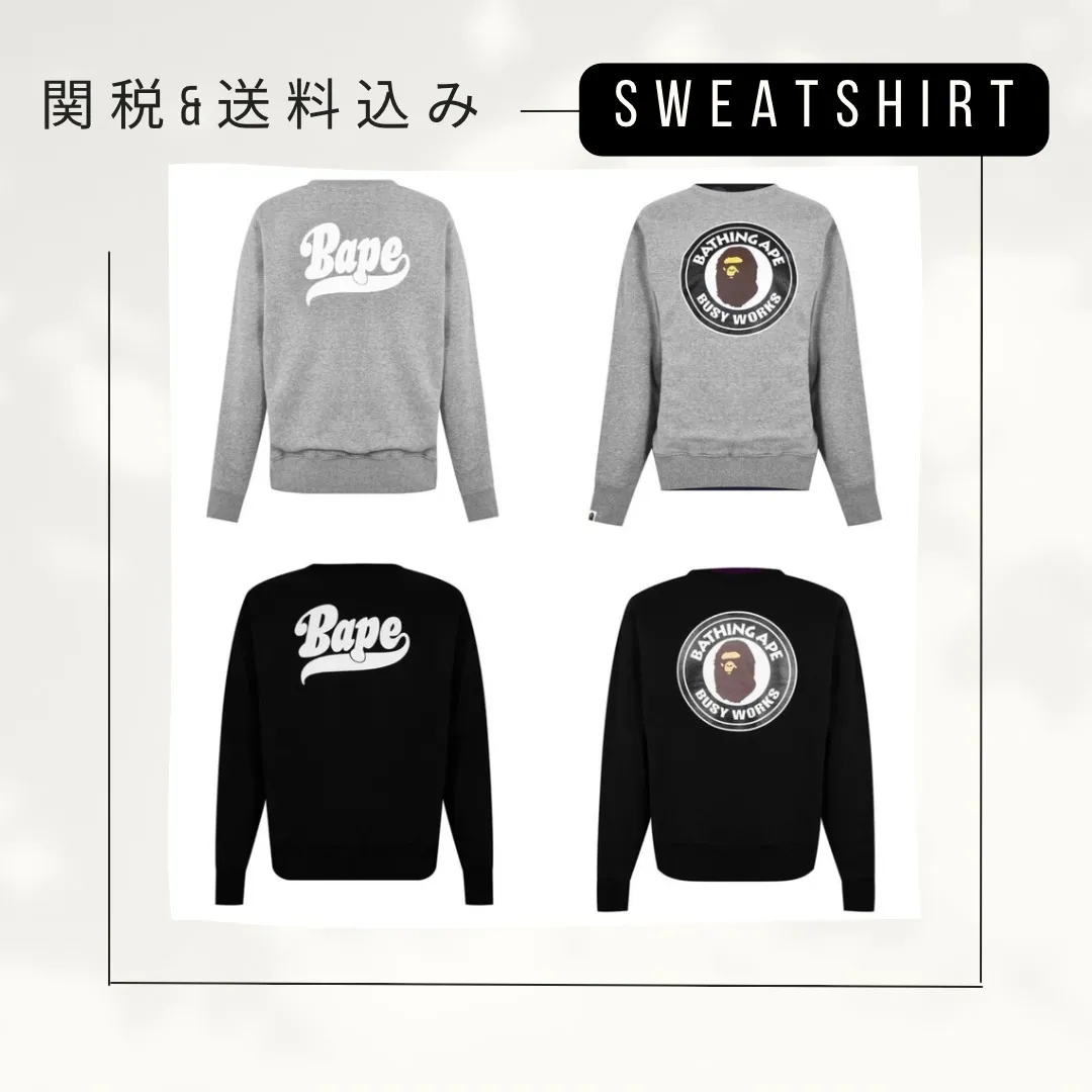 A BATHING APE  |Sweatshirts