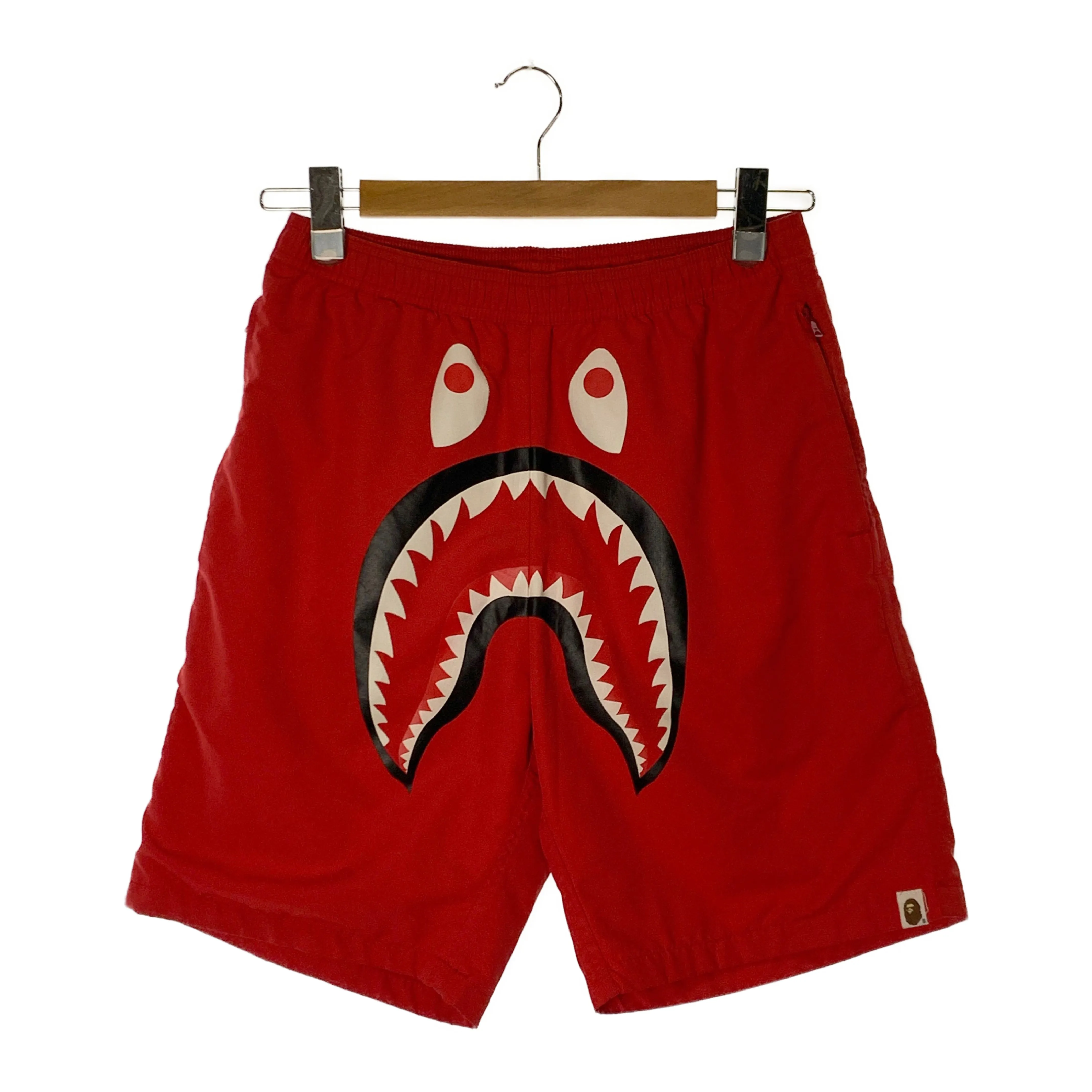 A BATHING APE/Shorts/M/RED/Polyester