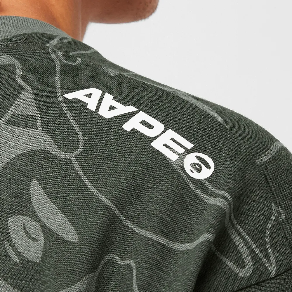 AAPE by A Bathing Ape Camo Badge Tee