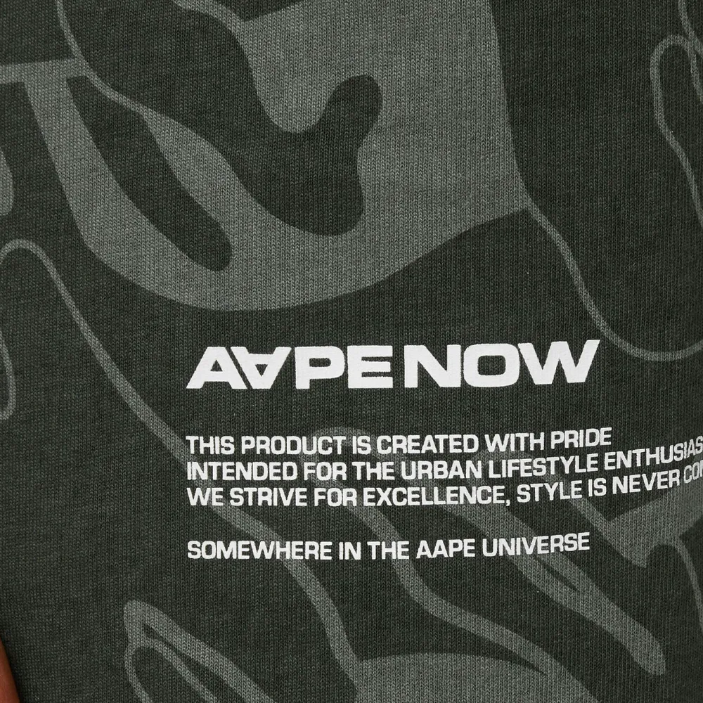 AAPE by A Bathing Ape Camo Badge Tee