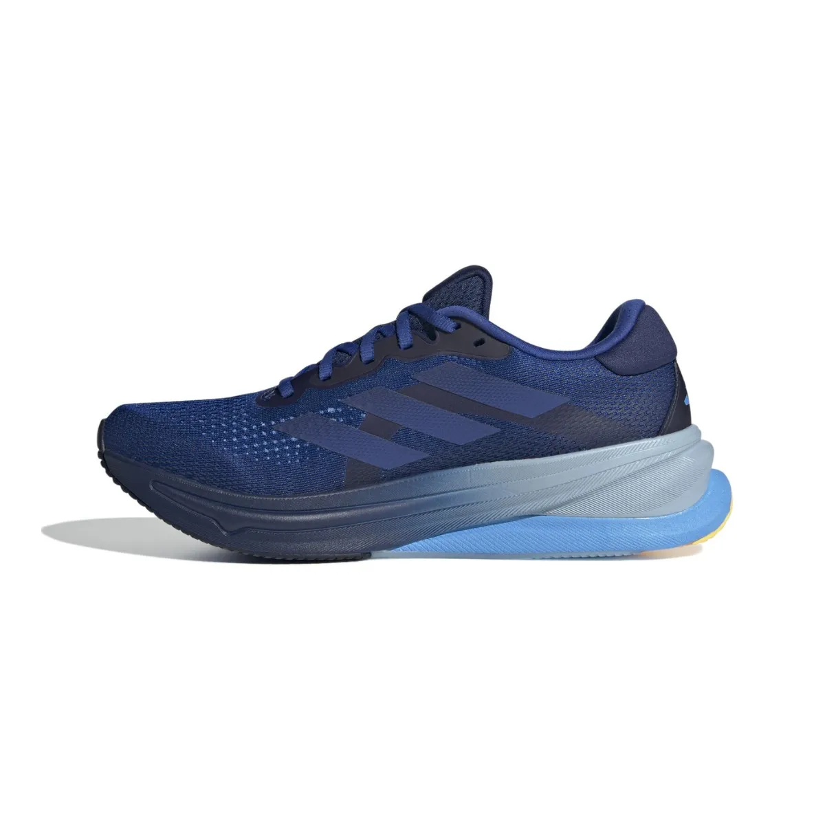 Adidas blue running shoes SS24