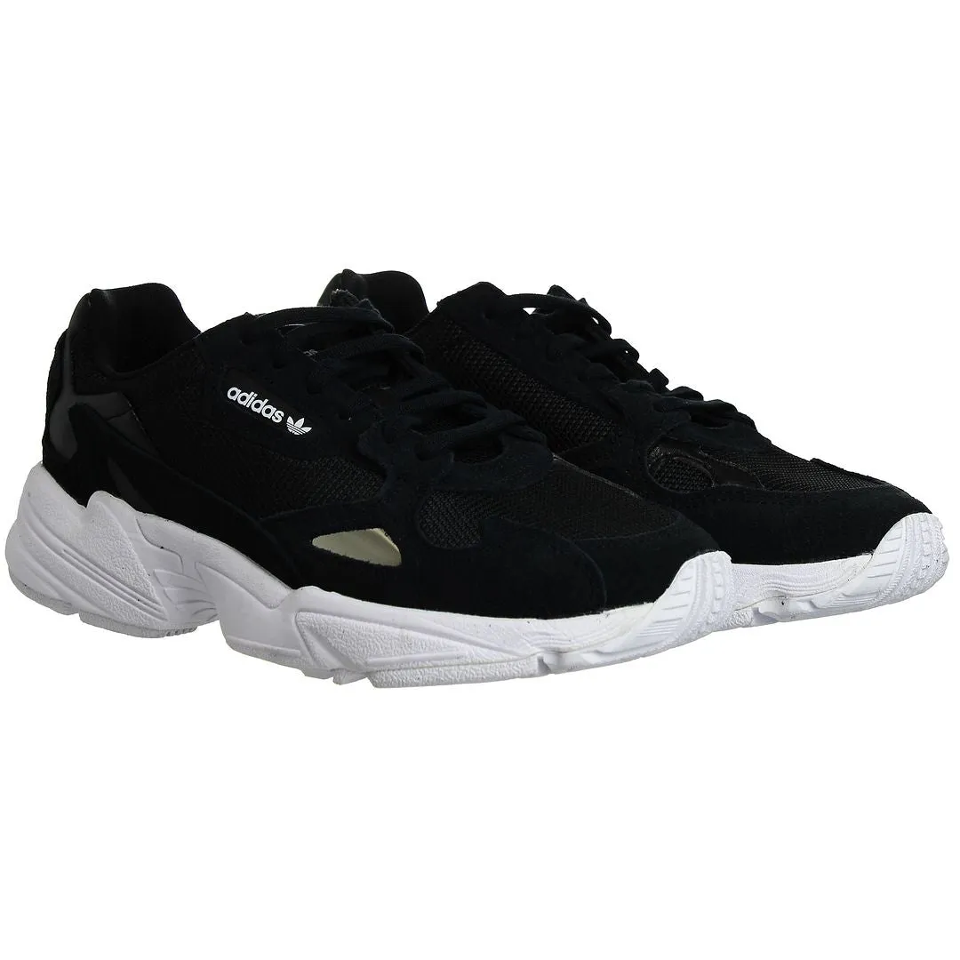 Adidas Falcon Black Trainers for Women