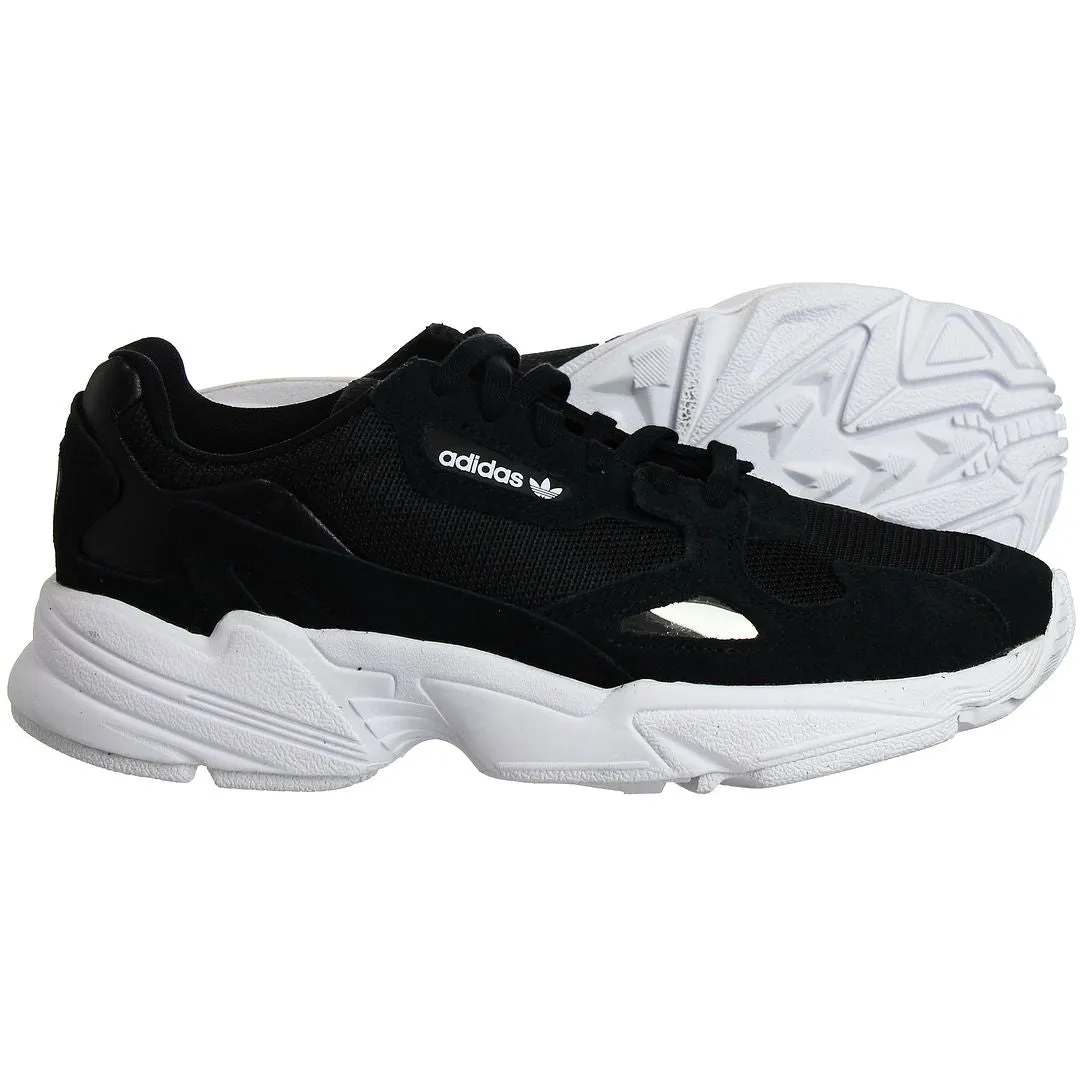 Adidas Falcon Black Trainers for Women