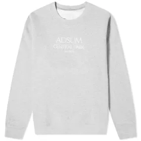 Adsum Central Park Crew SweatBleached Heather