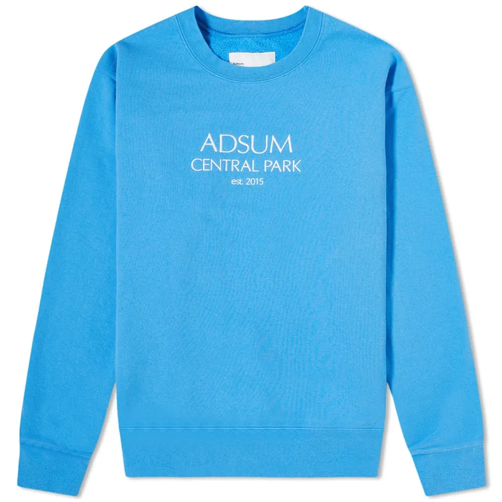 Adsum Central Park Crew SweatRoyal Blue