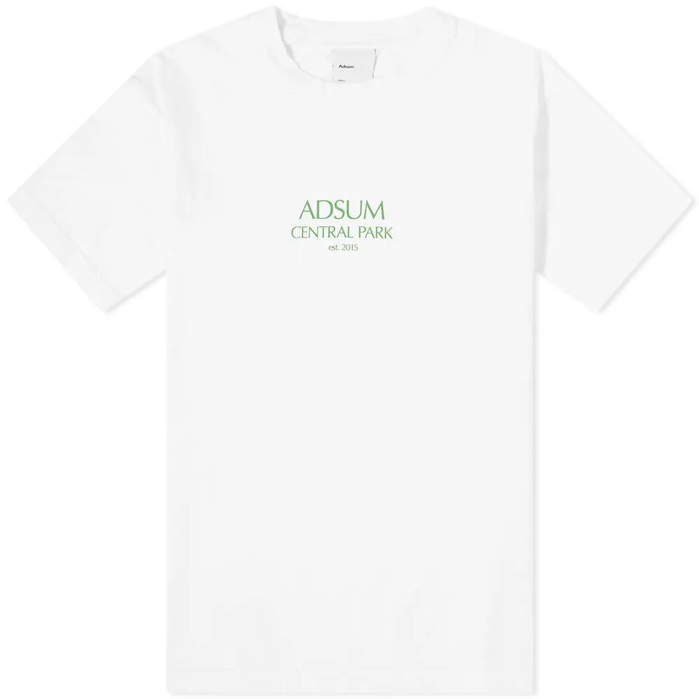 Adsum Central Park T-ShirtWhite