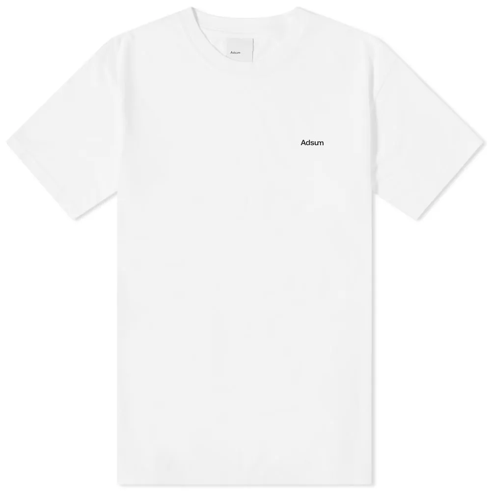 Adsum Classic Logo T-ShirtWhite