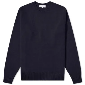 Adsum Recycled Merino CrewneckDark Navy