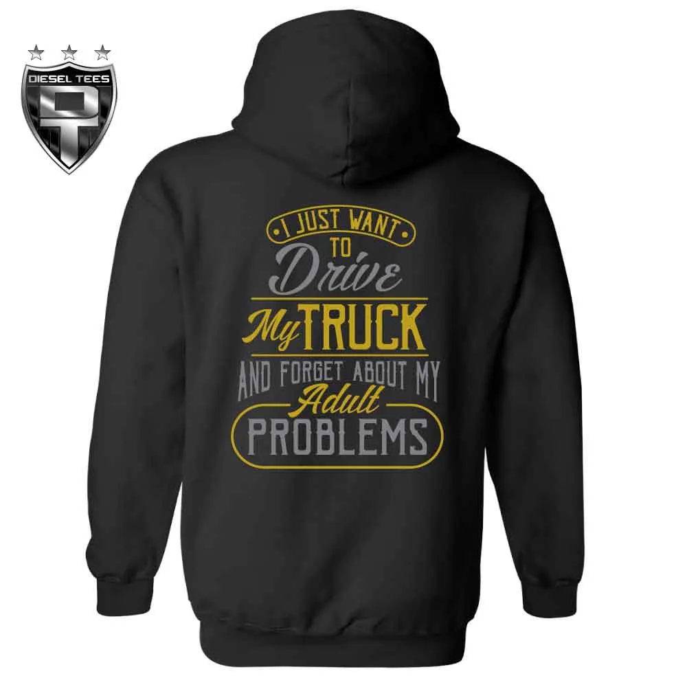 Adult Troubles Hoodie