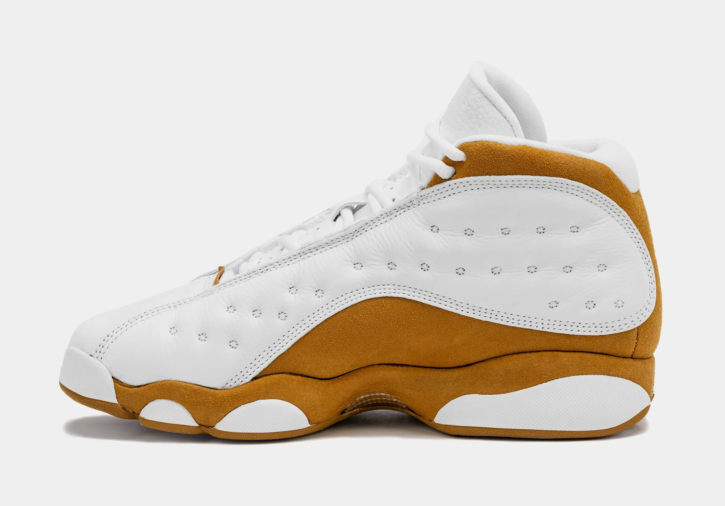 Air Jordan 13 Wheat Grade School Lifestyle Shoes (White/Wheat)