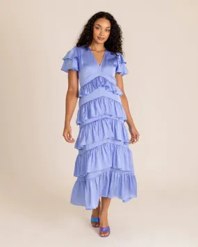 Alden Adair Penelope Dress - Periwinkle