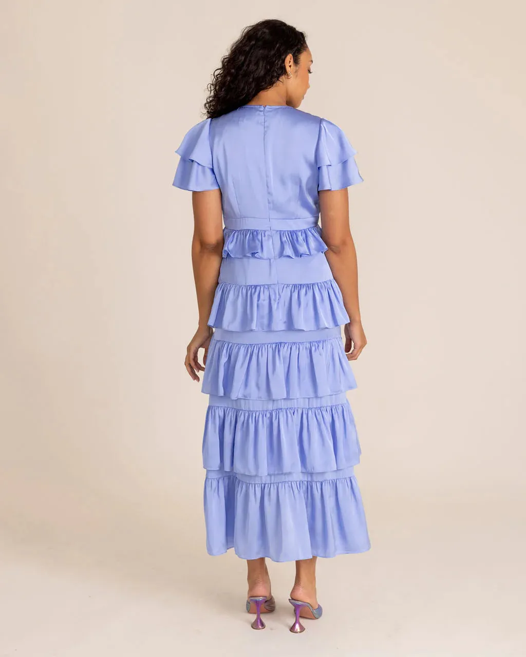 Alden Adair Penelope Dress - Periwinkle