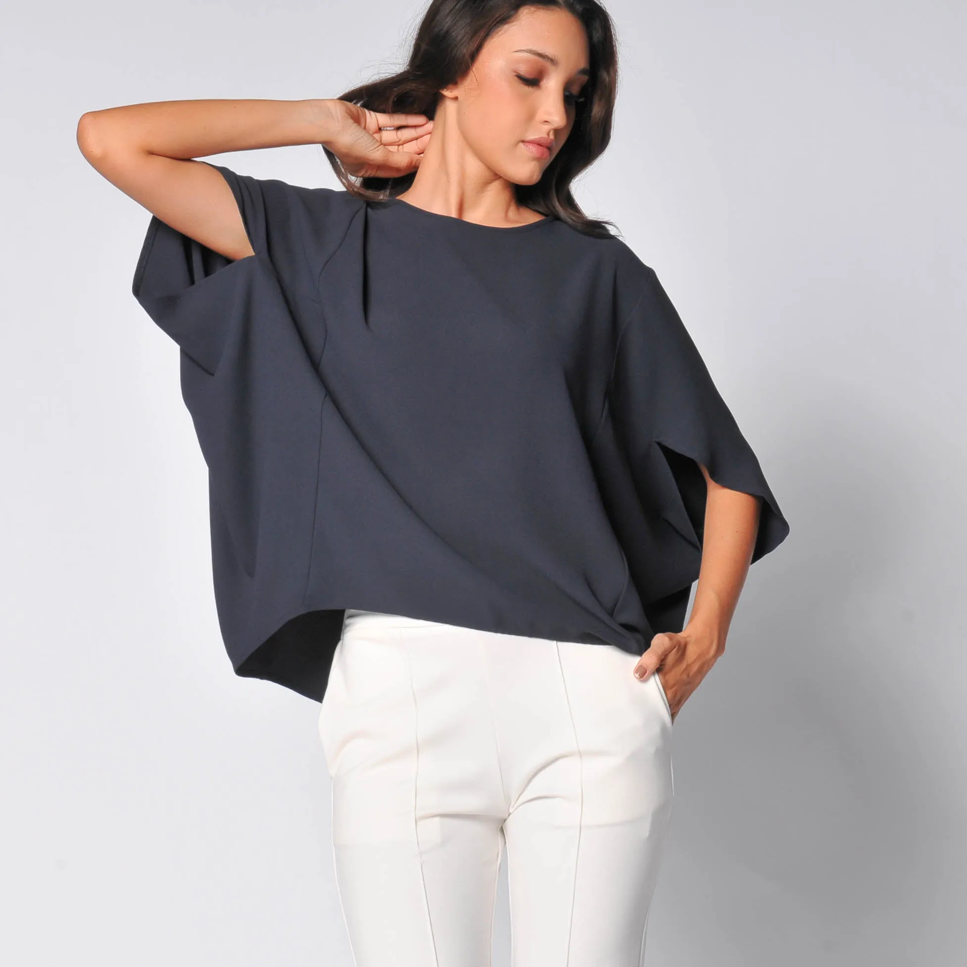 Alden Crepe Top