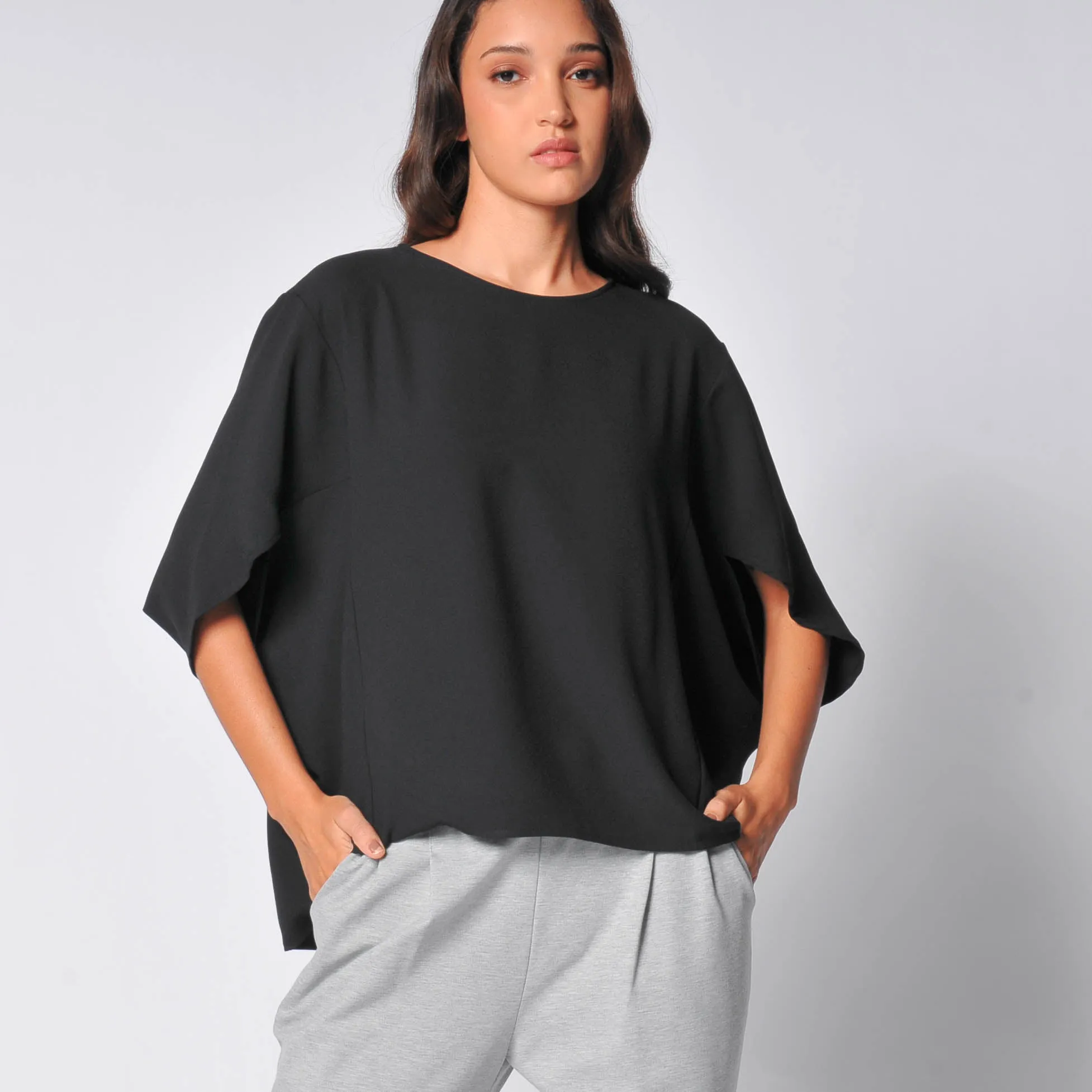 Alden Crepe Top