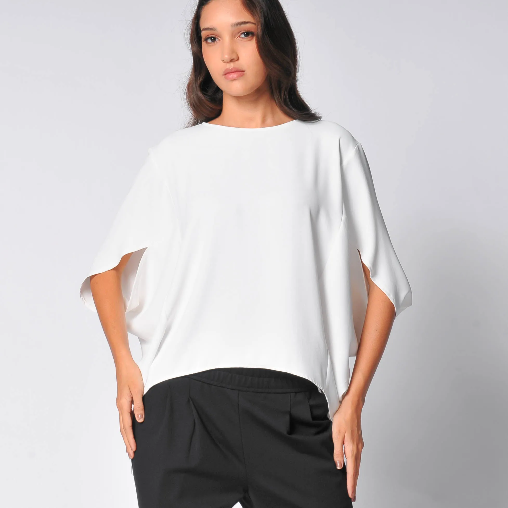 Alden Crepe Top