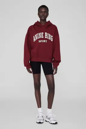 Alec Hoodie Sport - Cabernet