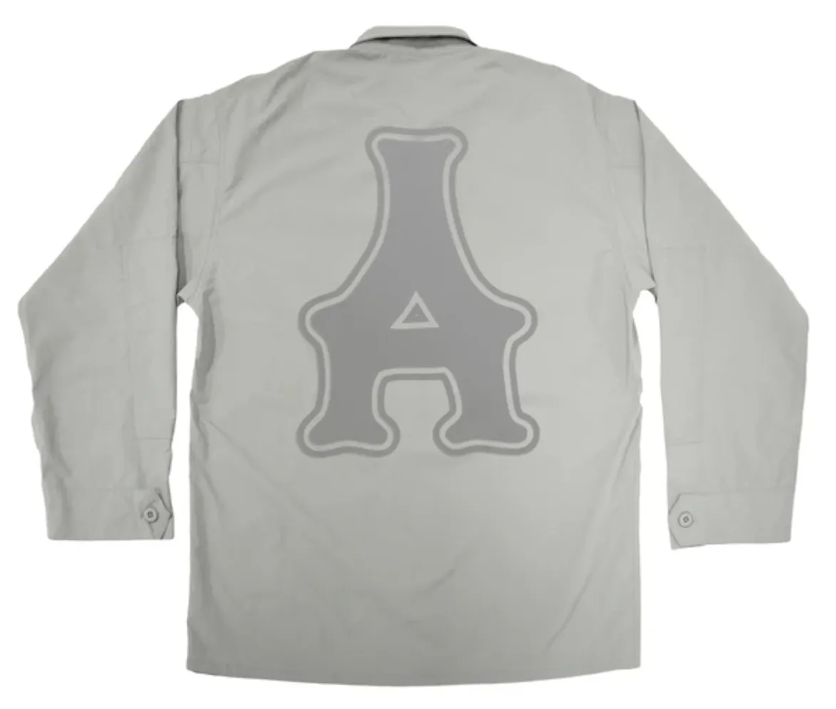 Arcade Ripstop Army Shirt / Grey. Three Meter Option.