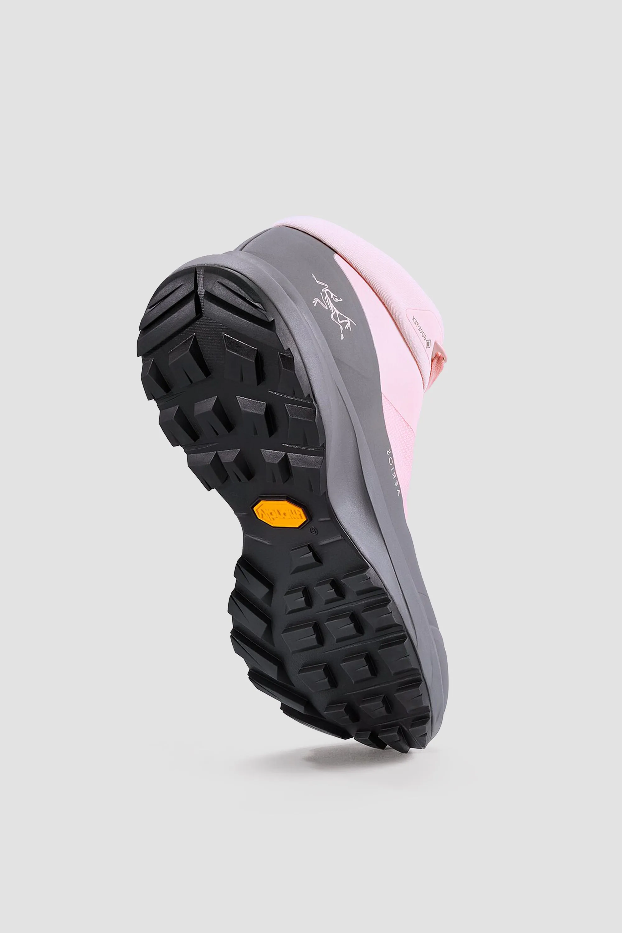 Arc'teryx Women's Aerios Mid GTX Shoe, Void/Alpine Rose.