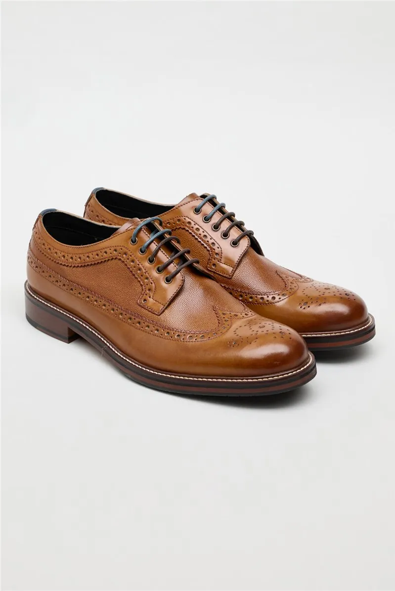 Arthur Tan Leather Brogues