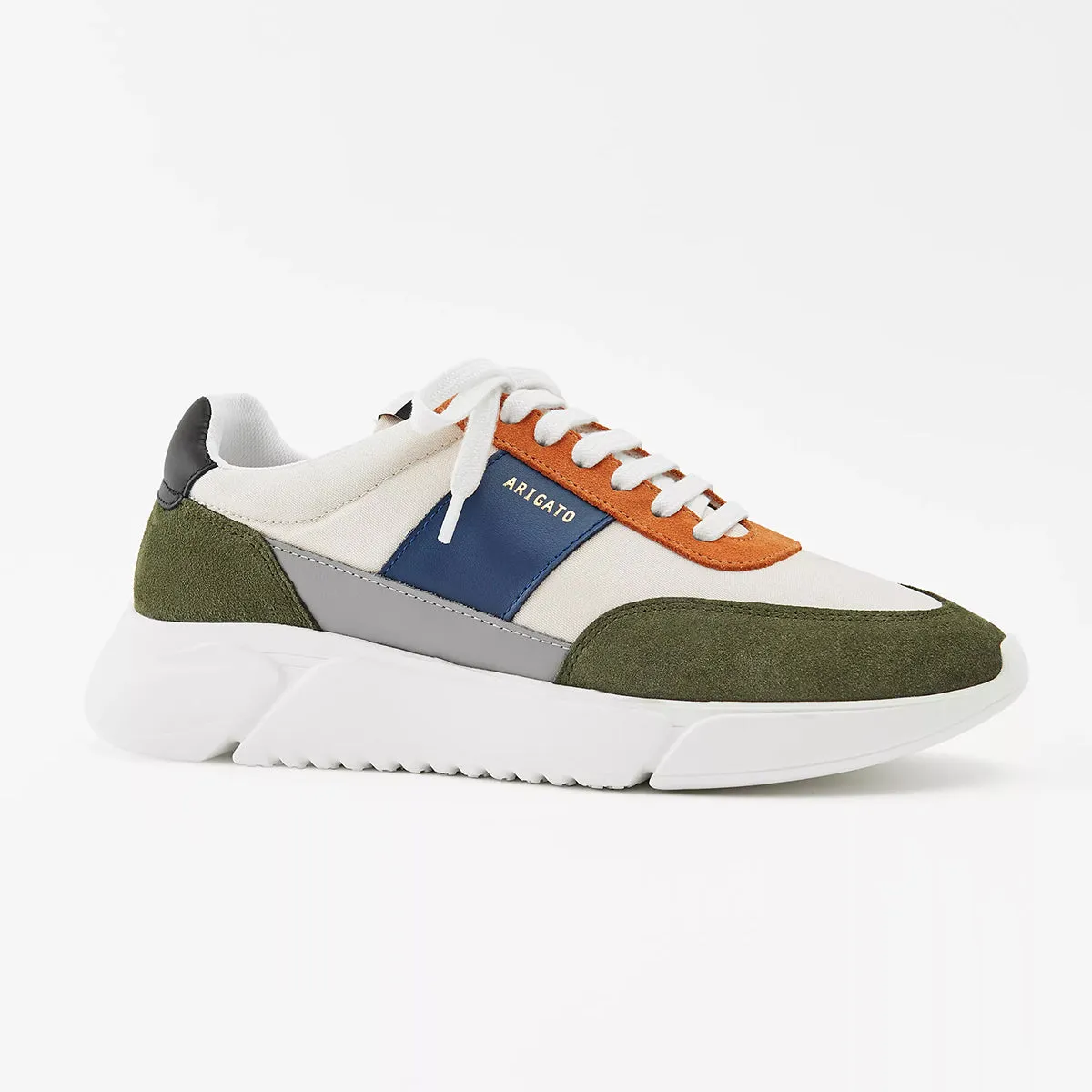 Axel Arigato Genesis Vintage Runner Trainers - Cremino/Green - Shop Now!