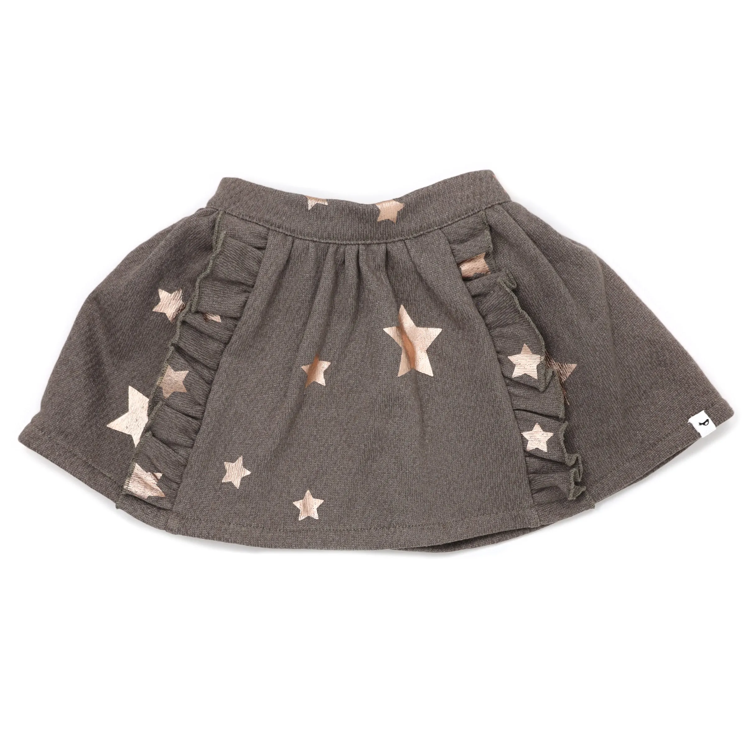 baby rosegold stars millie pocket skirt bark