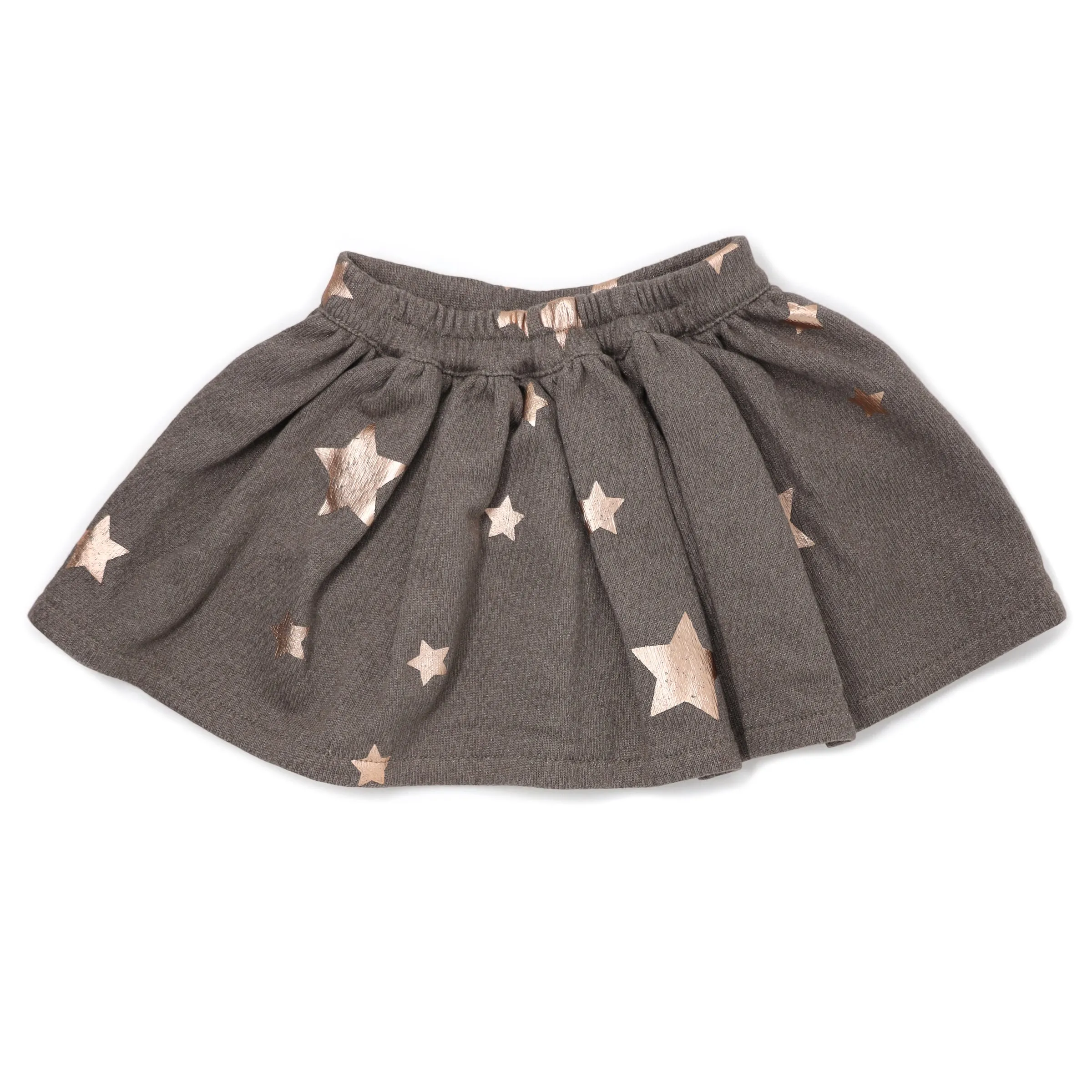 baby rosegold stars millie pocket skirt bark