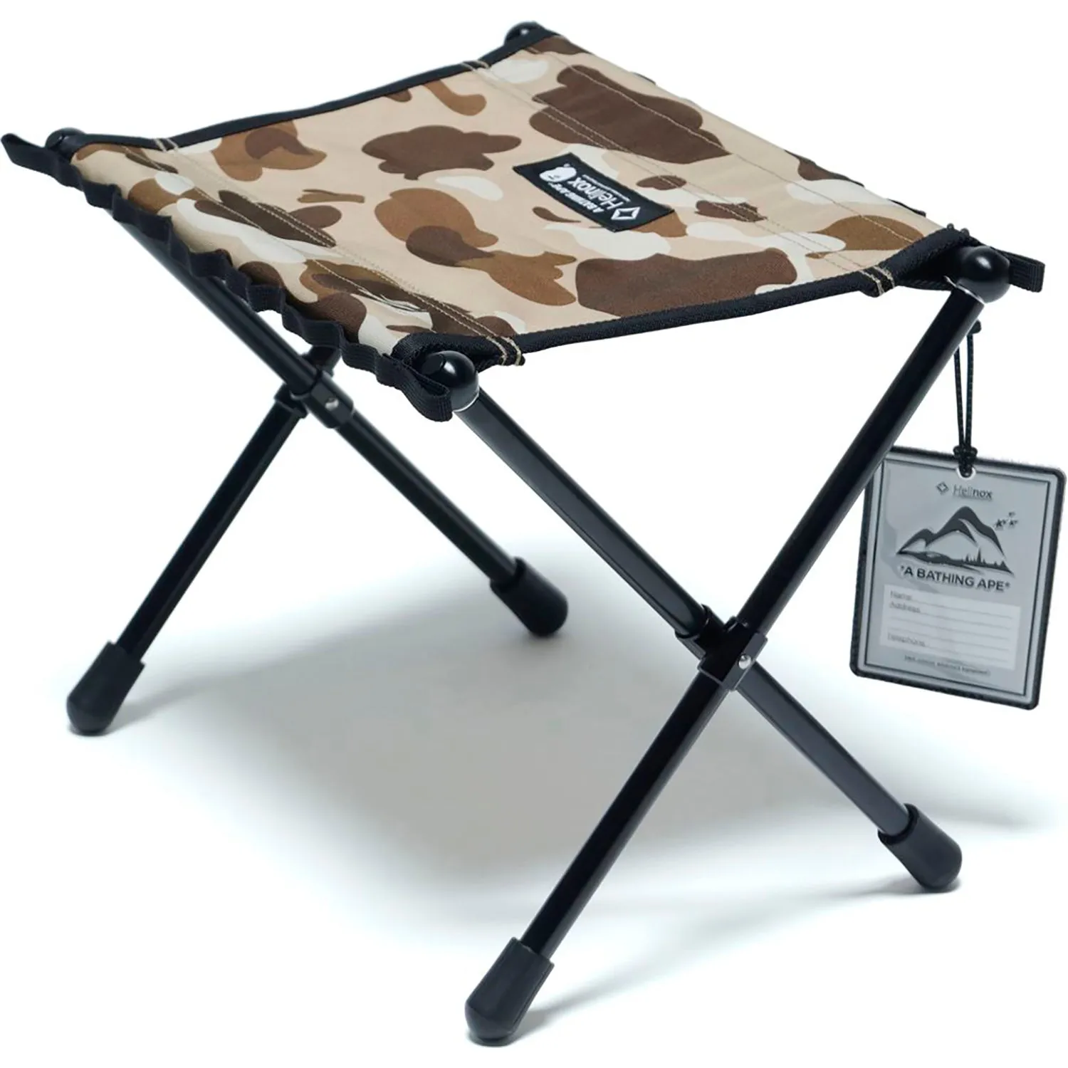 BAPE X HELINOX COLOR CAMO SPEED STOOL