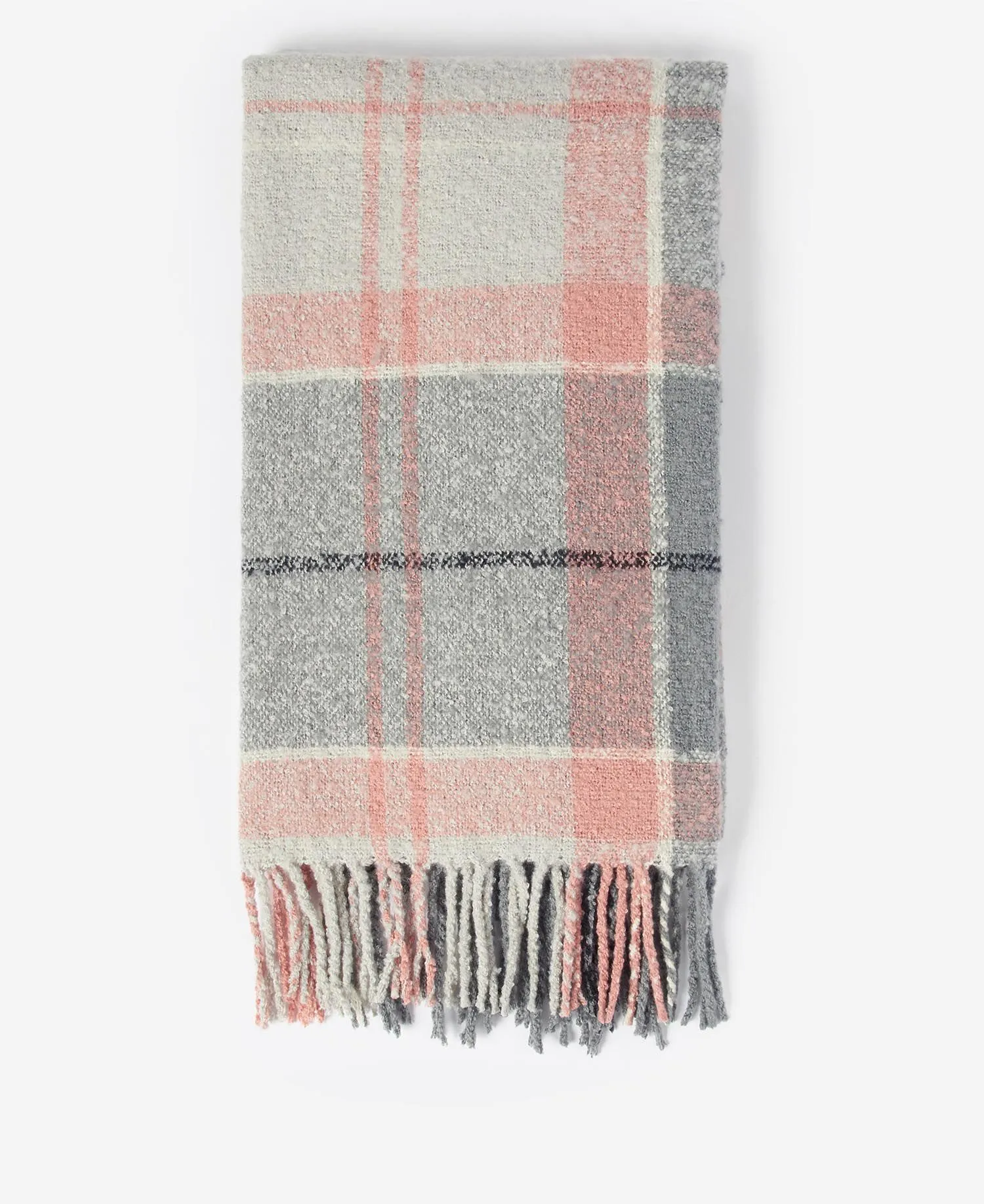 Barbour Boucle Tartan Scarf