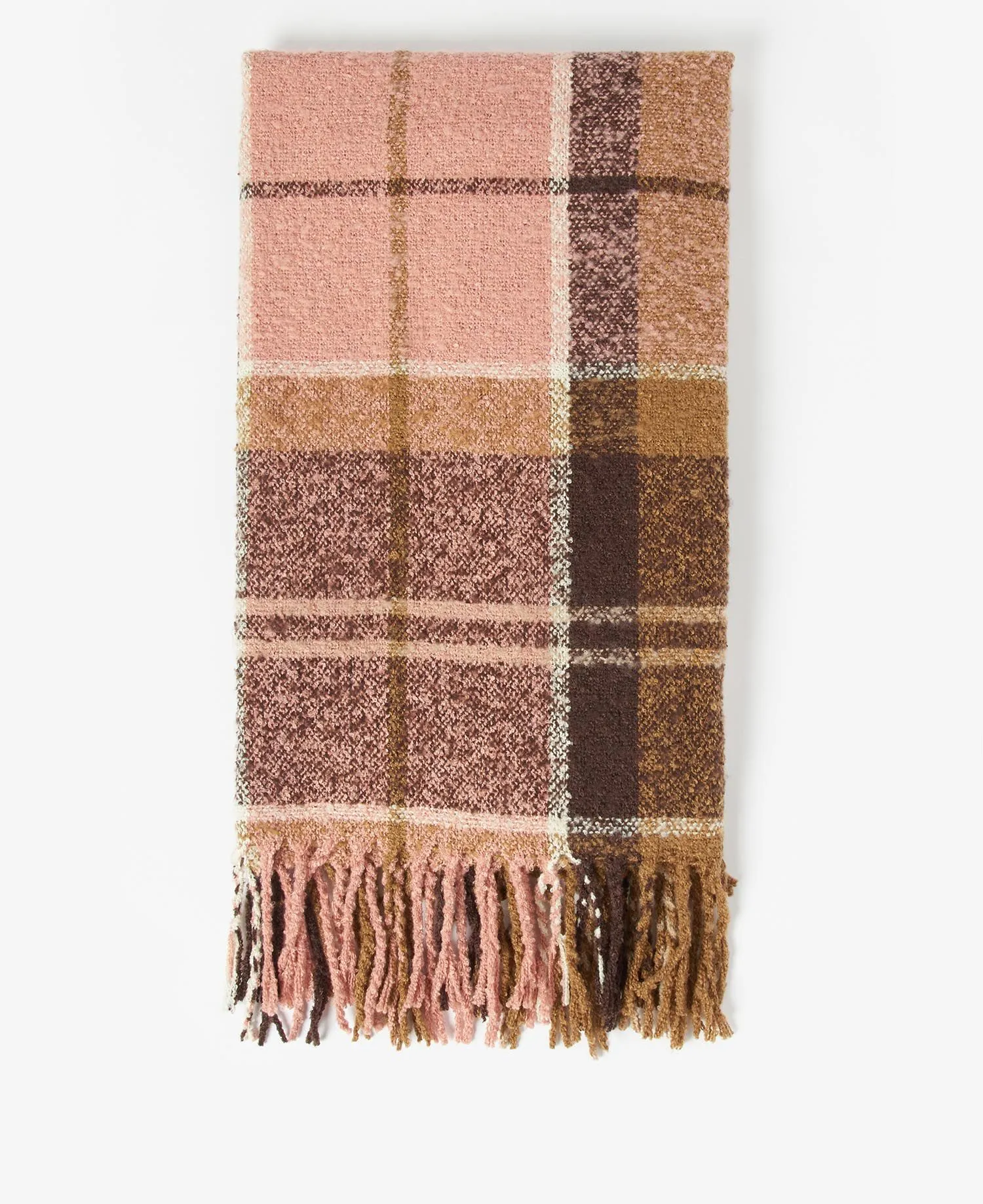 Barbour Boucle Tartan Scarf