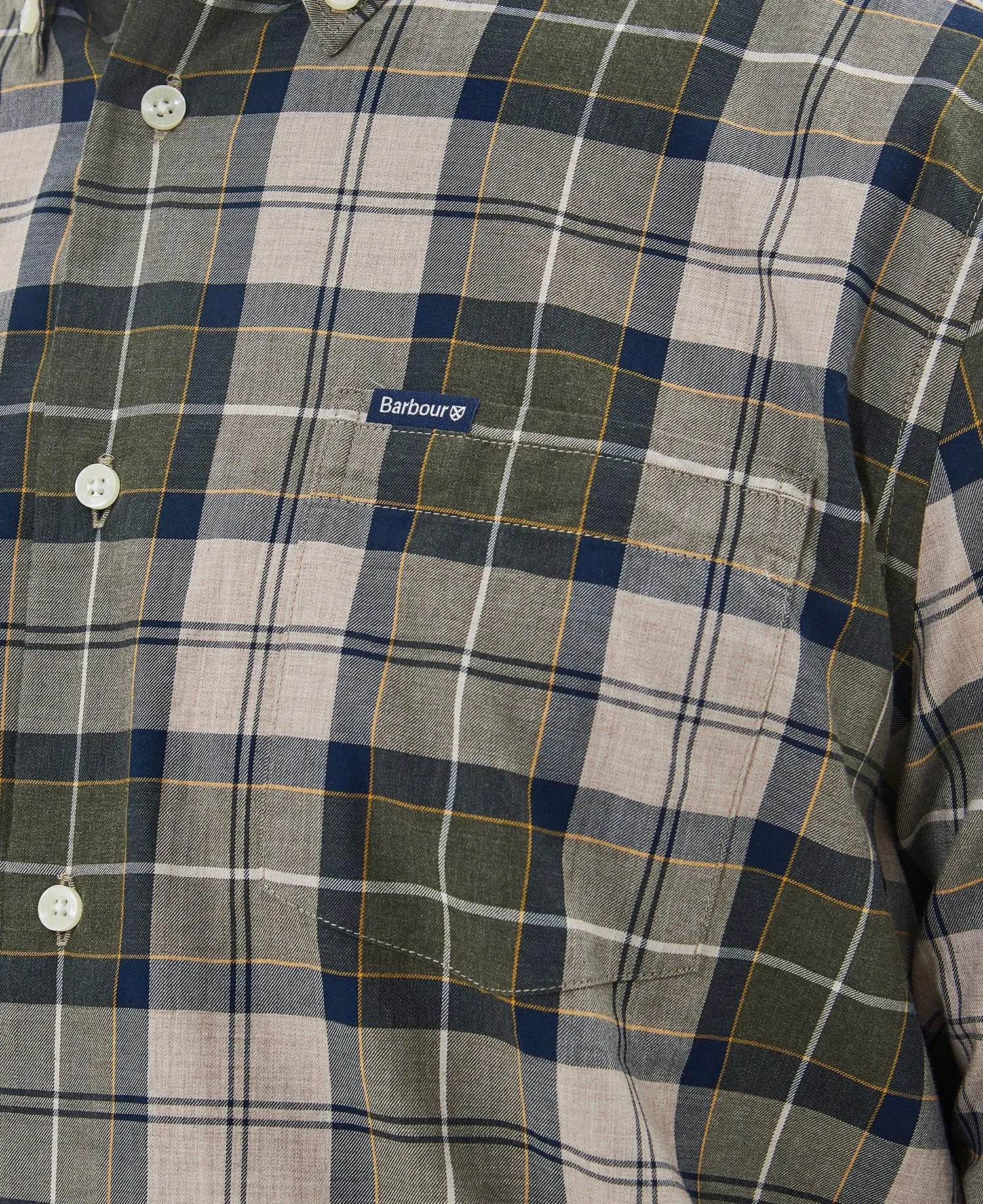 Barbour checkered shirt