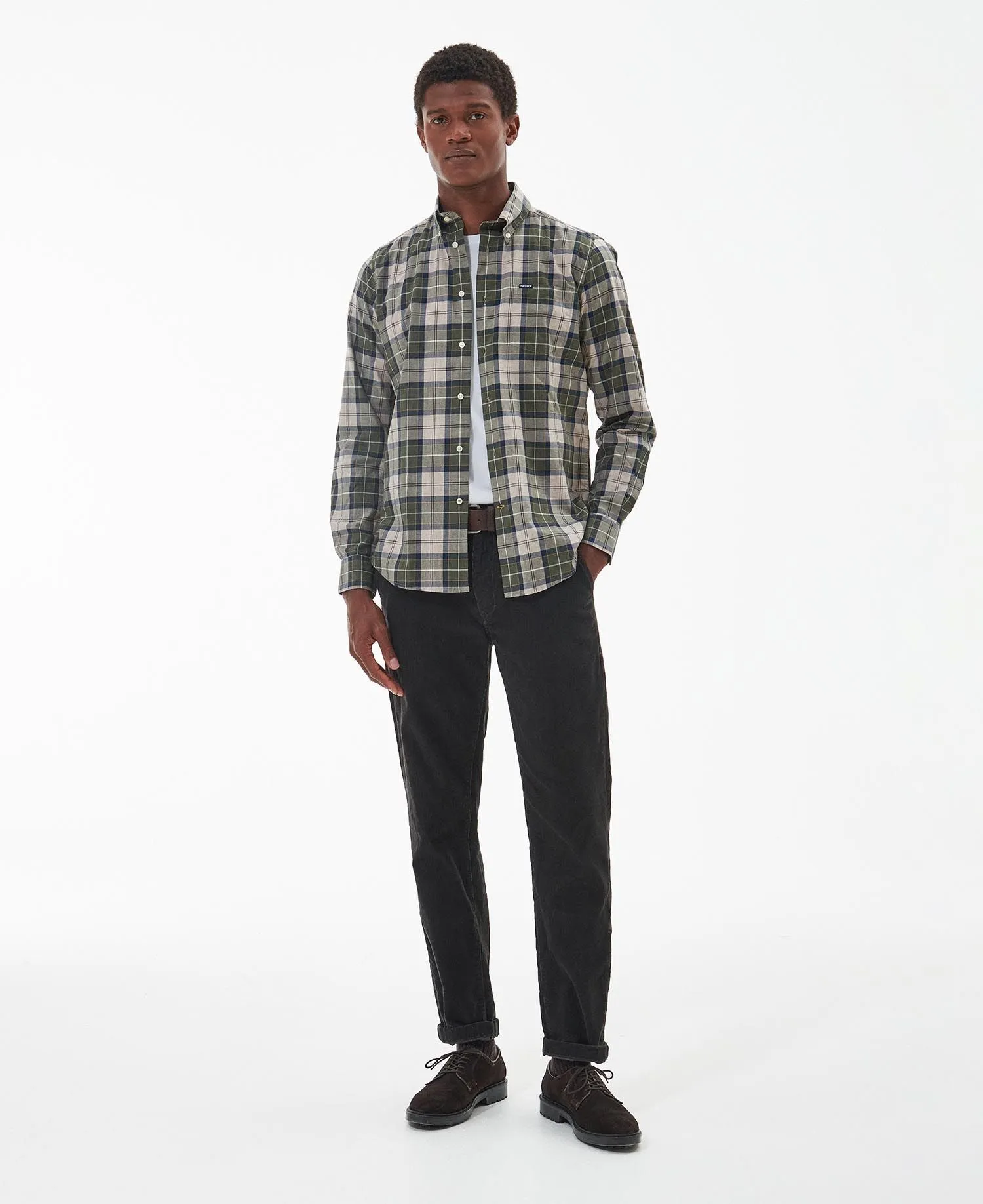 Barbour checkered shirt