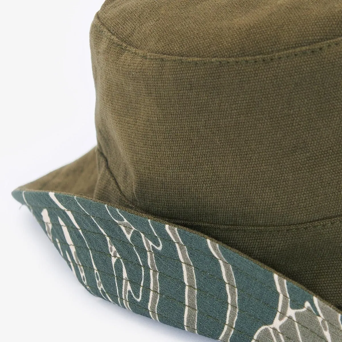 Barbour Cornwall Reversible Hat - Olive