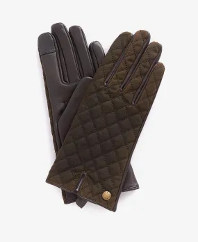 Barbour Red Gloves