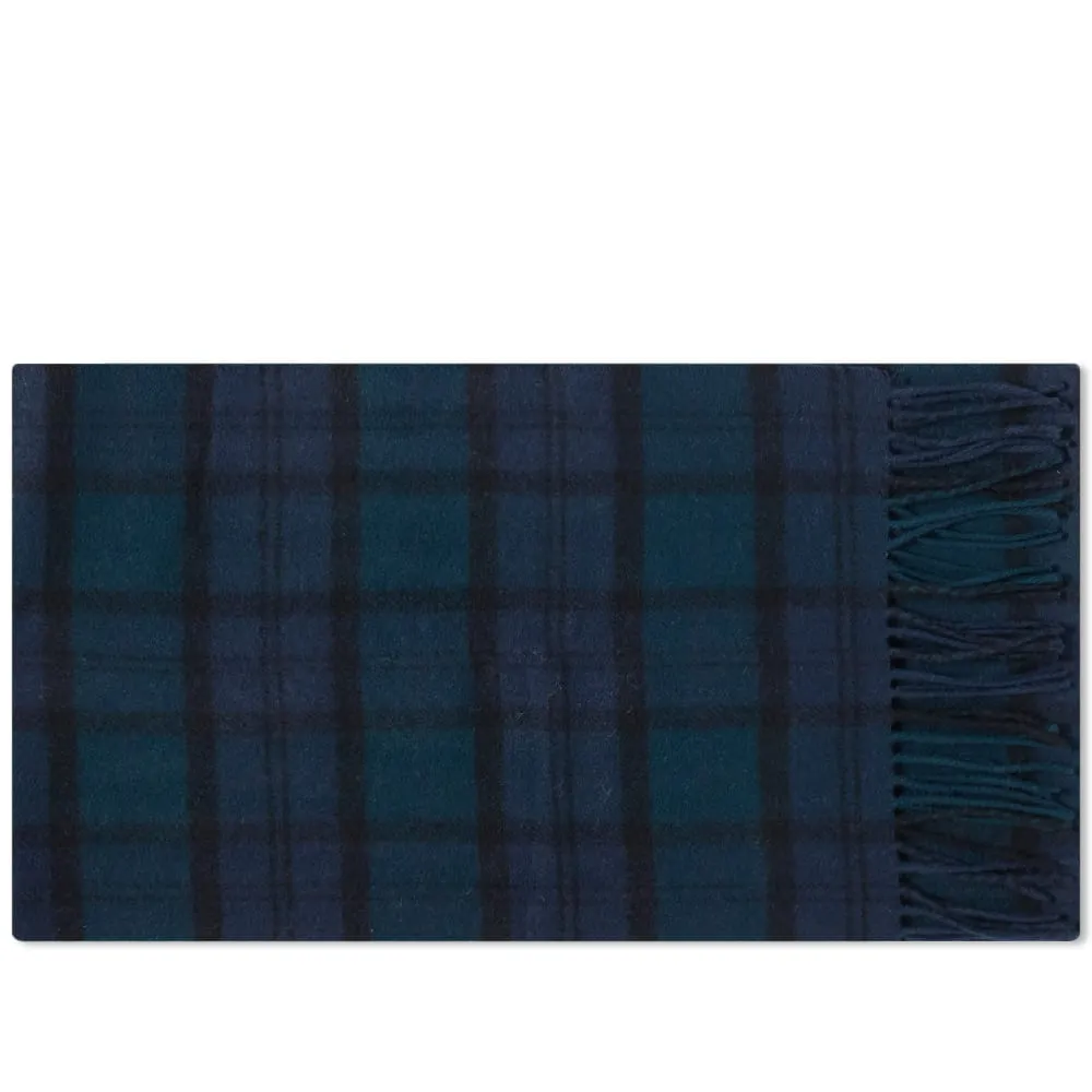 Barbour Tartan Lambswool ScarfBlack Watch