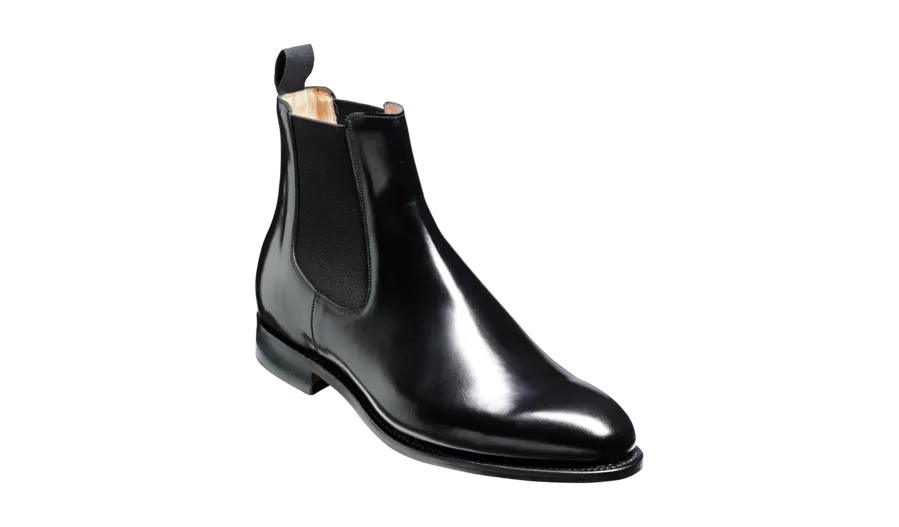 Barker Bedale Chelsea Boot, Hi Shine Black