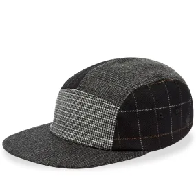 Beams Plus 5 Panel Multi Pattern CapBlack