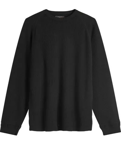 BEAMS PLUS Men's Long Sleeve Thermal T-Shirt