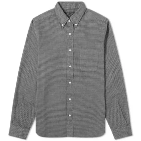 Beams Plus Shaggy Houndstooth ShirtGrey