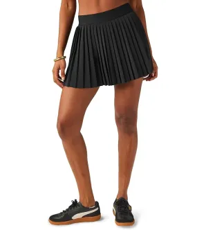 Beyond Yoga If You Pleats Miniskirt